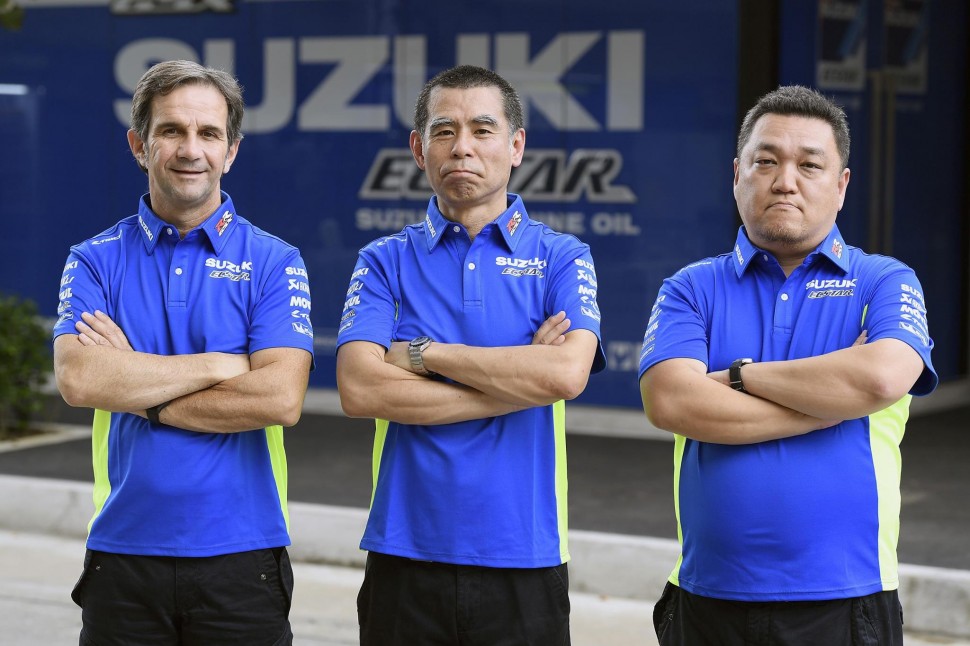 Suzuki Ecstar Team - команда преданных делу профессионалов. Не политиков, а технарей. Поэтому Suzuki GSX-RR столь хорош уже сейчас