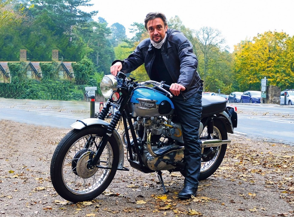 Ричард Хаммонд, телеведущий, фанат мотоциклов, которые его часто роняют