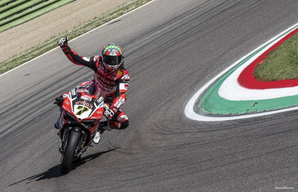 Победа в Имоле - знаковая для Девиса: это домашняя гонка для Ducati, после этого можно просить все что хочешь