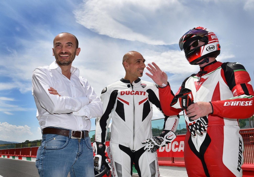Президент Ducati Клаудио Доменикали лично присутствовал на DRE
