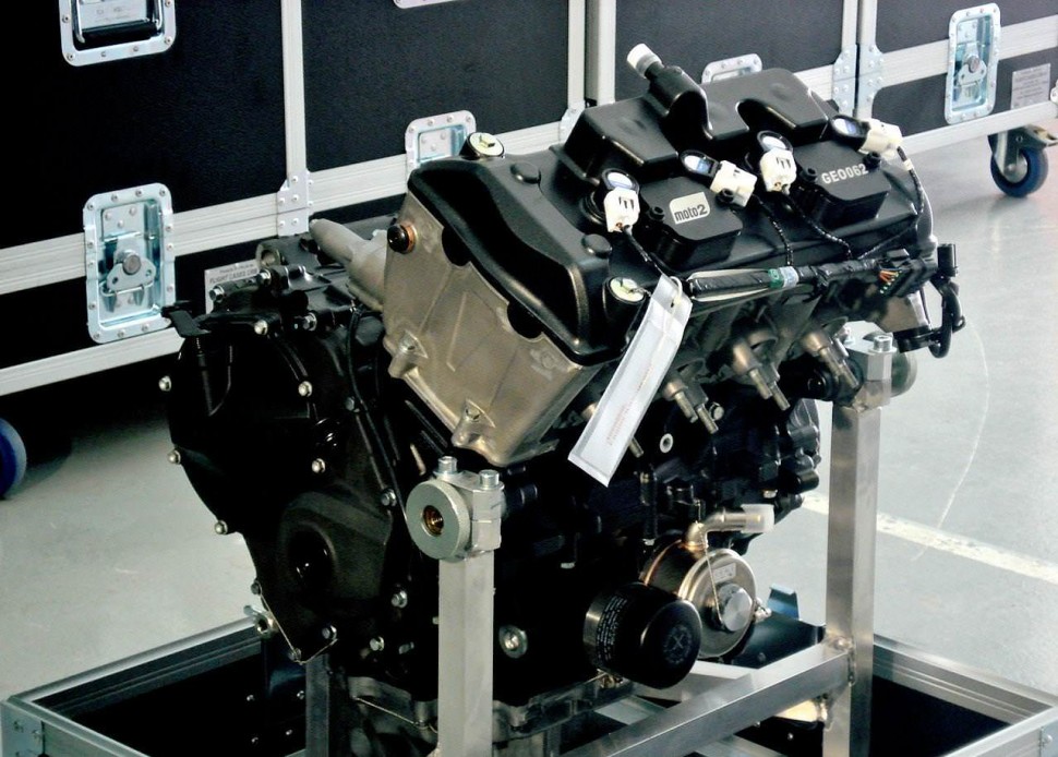 2010 год: двигатель Honda CBR600RR для Moto2, подготовленный GEO Engineering