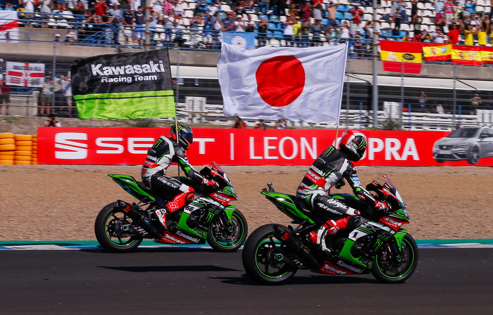 Kawasaki, Kawasaki Racing и Джонатан Рэй - абсолютное доминирование в World Superbike!