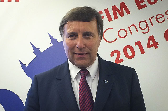 Вольфганс Срб, Президент FIM Europe и один из главных претендентов на пост Президента FIM
