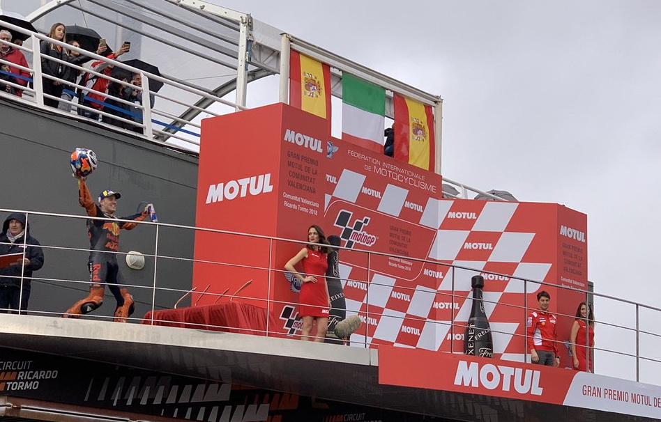 Пол Эспаргаро принес KTM первый в истории подиум MotoGP