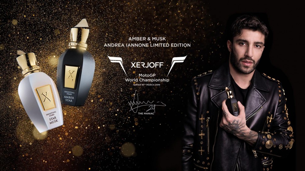 Андреа Янноне стал лицом парфюмерного бренда