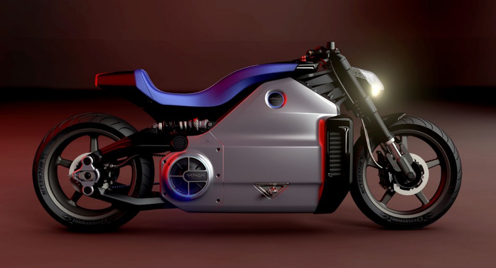 Voxan WATTMAN - самый мощный электромотоцикл в мире, способный дать 200 л.с. и 200 Нм крутящего момента - и достичь 330 км/ч