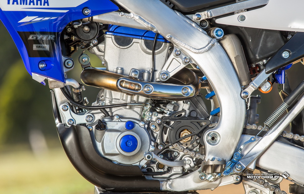 Yamaha WR450F (2019) - новый двигатель и рама от спец.версии для американского рынка 450FX