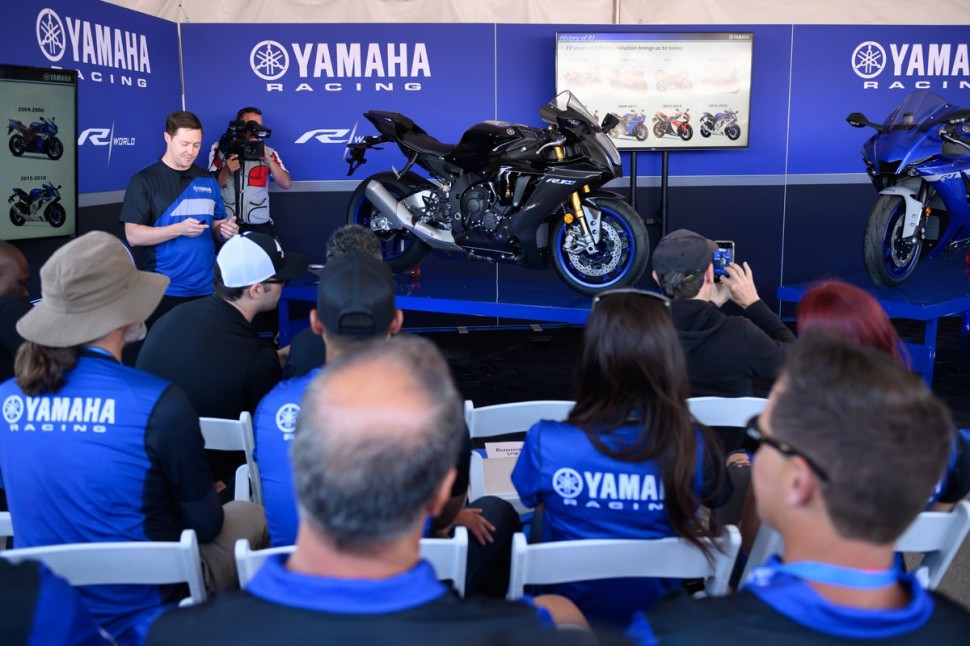 Презентация Yamaha YZF-R1 модели 2020 года