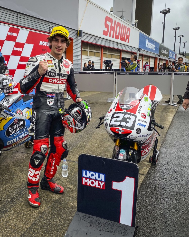 Антонелли стартует с поул-позиции на Гран-При Японии в классе Moto3