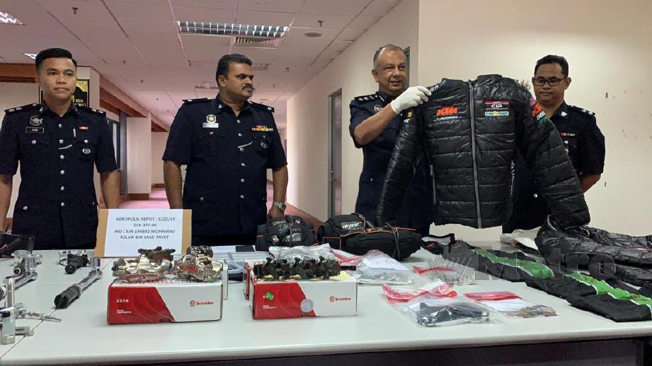 Полиция нашла практически все похищенное на Sepang International Circuit