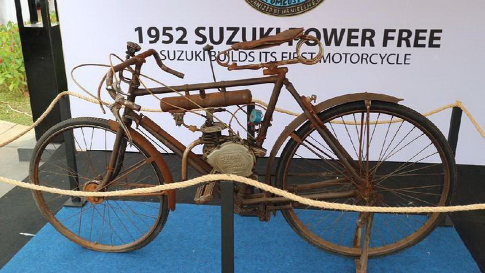 Самый первый моторизованный продукт Suzuki - Power Free 36 куб.см. двигатель для велосипеда