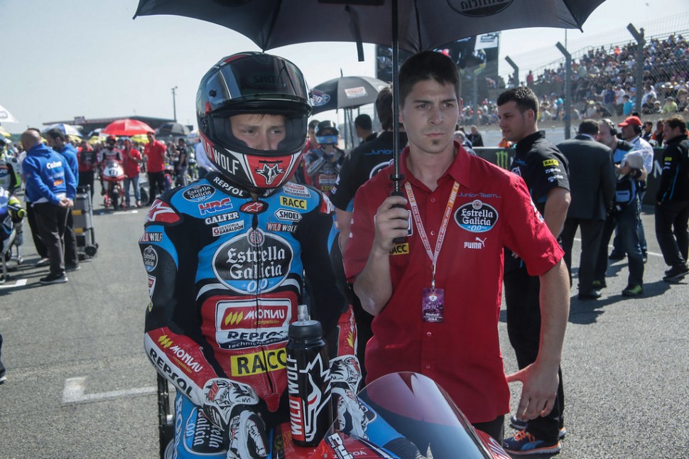 15-летний Фабио Куартараро защищает чемпионский титул CEV Moto3