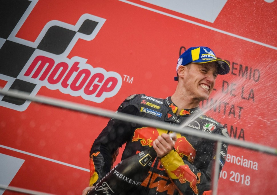 Пол Эспаргаро принес KTM первый подиум в истории - на Гран-При Валенсии 2018 года