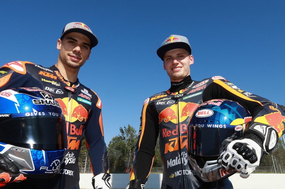 Биндер и Оливера уже работали вместе на KTM - в заводской команде класса Moto2