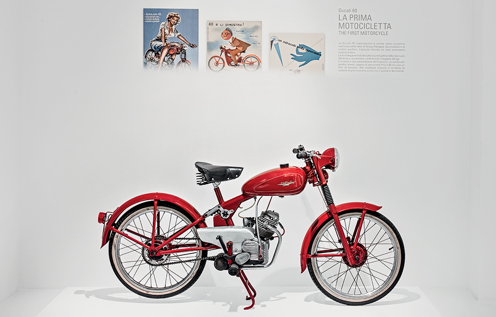 Первый мотоцикл Ducati 60