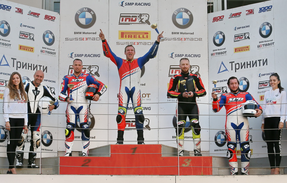 Михаил Шумилин из команды RLS (Санкт-Петербург) стал победителем финальной гонки TRD BMW S1000RR Cup