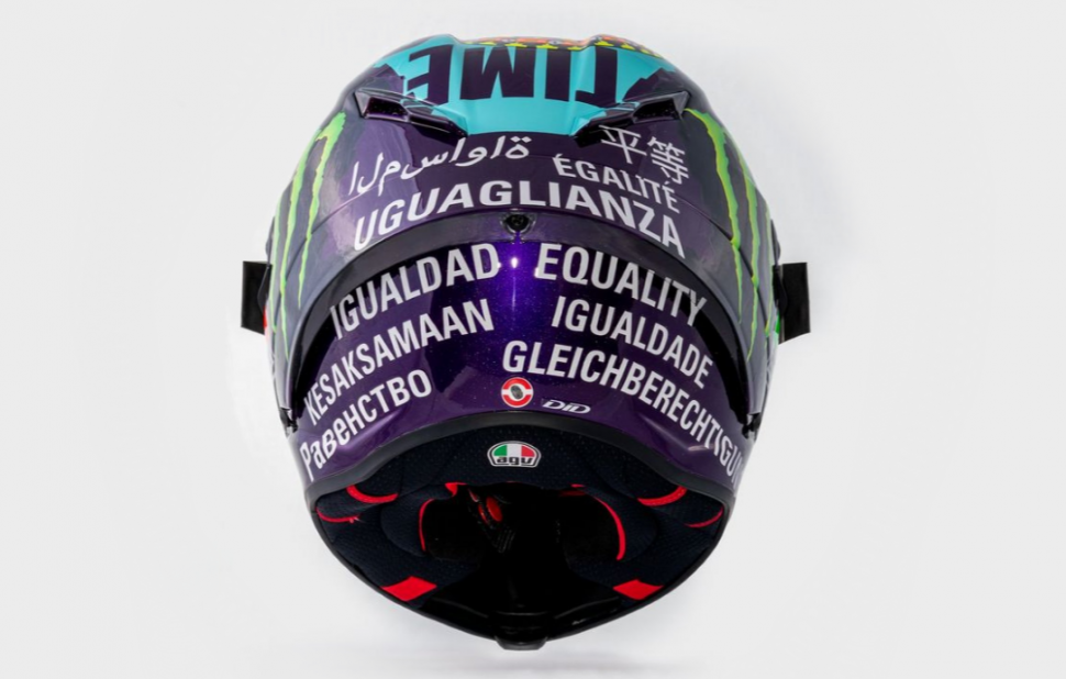 Новый шлем Франко Морбиделли - Равенство