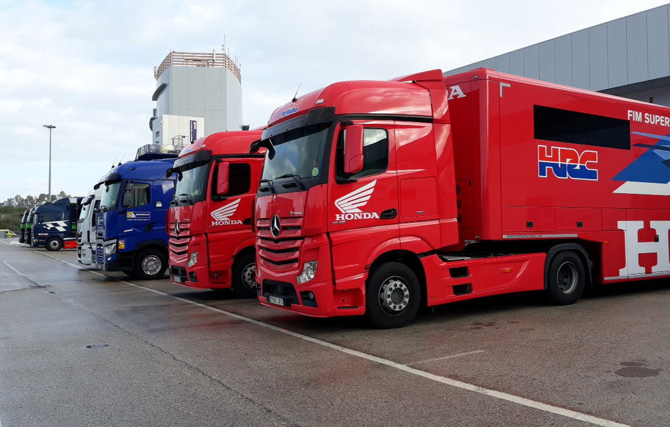 Team HRC в полном составе уже собралась на Circuito de Jerez