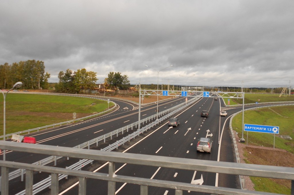 Новоприозерское шоссе было запущено в эксплуатацию в 2011 году