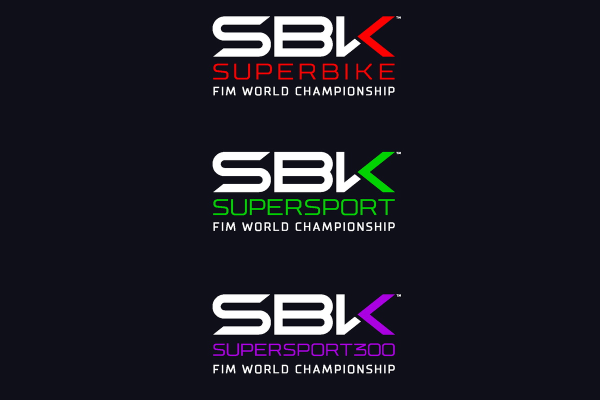 Новые логотипы World Superbike, Supersport и Supersport 300 образца 2022 года