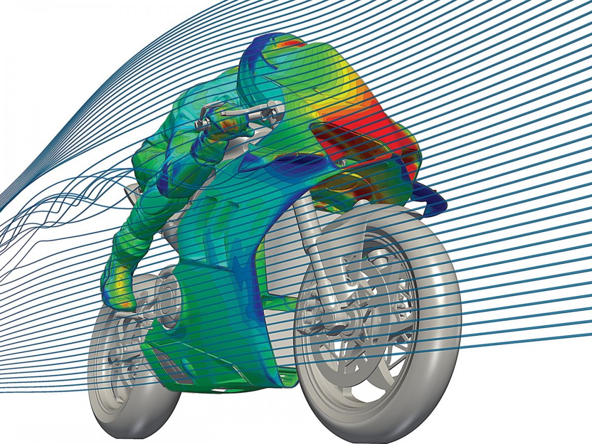 Турбулентность на примере Ducati Panigale V4