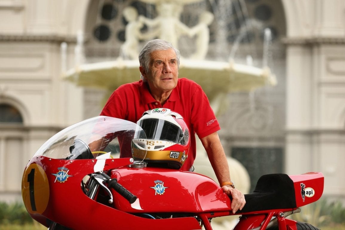 Джакомо Агостини (Giacomo Agostini), 8-кратный чемпион Королевского класса МотоГП