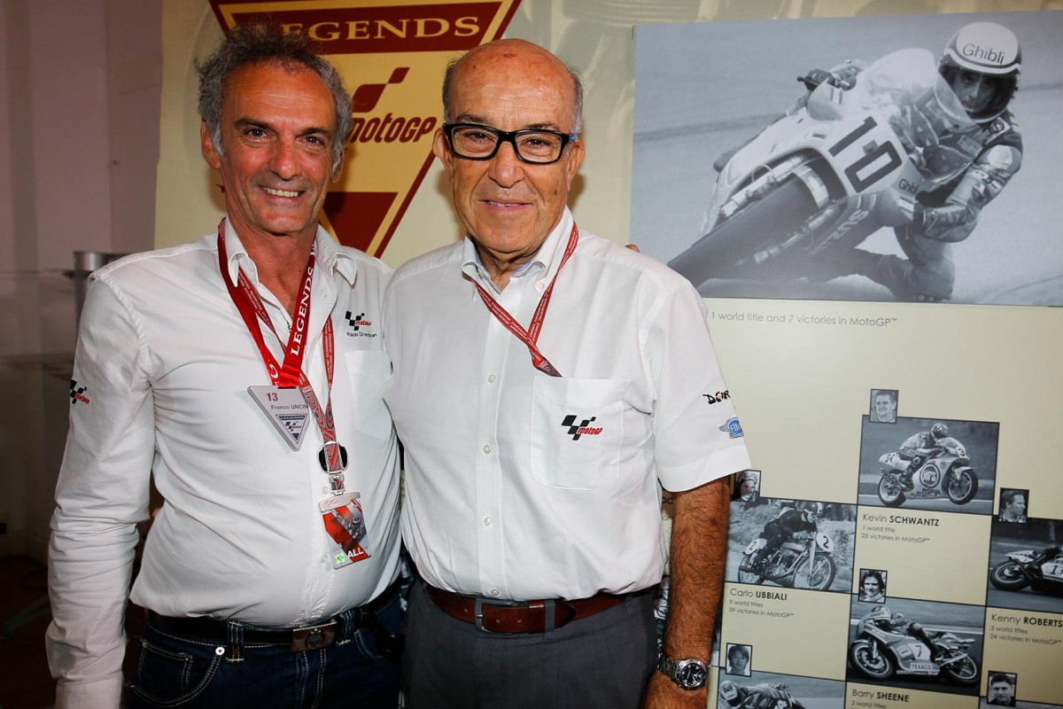 Франко Унчини, офицер FIM по безопаности Мото Гран-При стал официально Легендой MotoGP в 2016 году