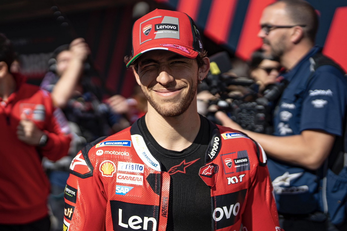 Энеа Бастианини вступил в Ducati Lenovo Team MotoGP