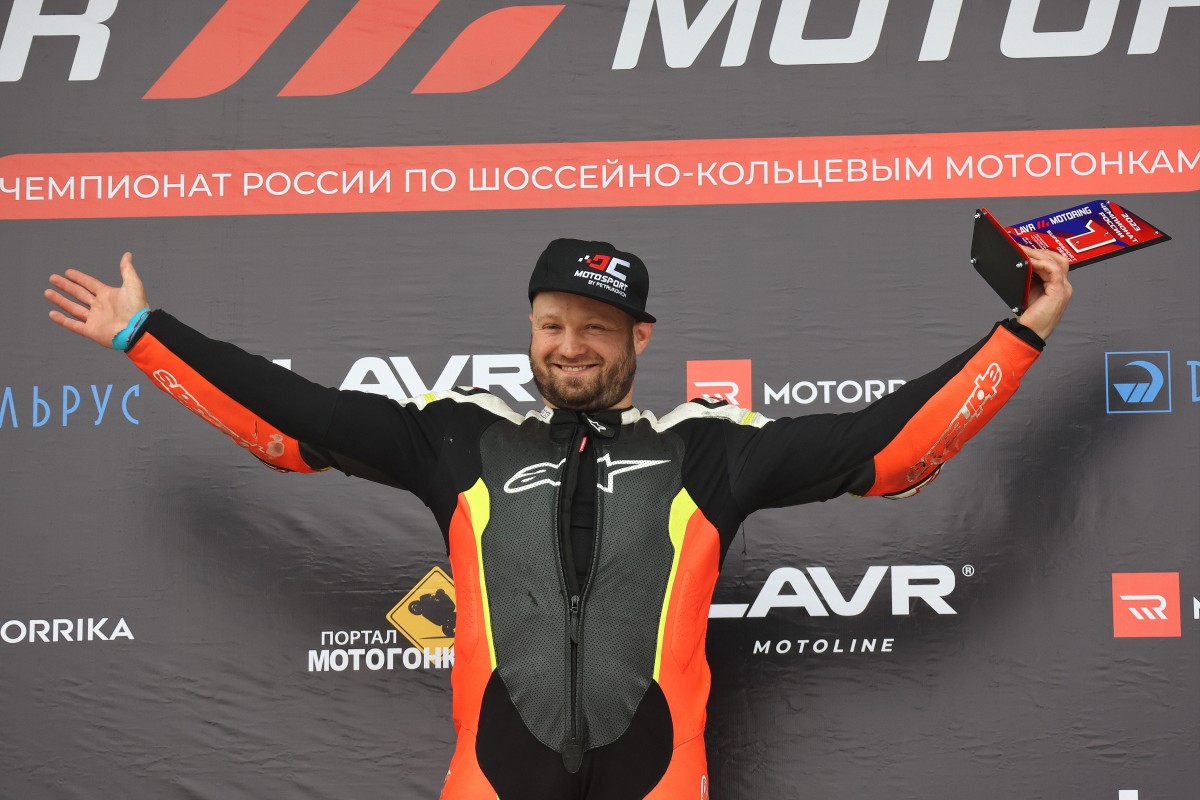 Иван Данилов, DC Motorsport by Petrukovich - победитель гонки Supersport 3 в Грозном