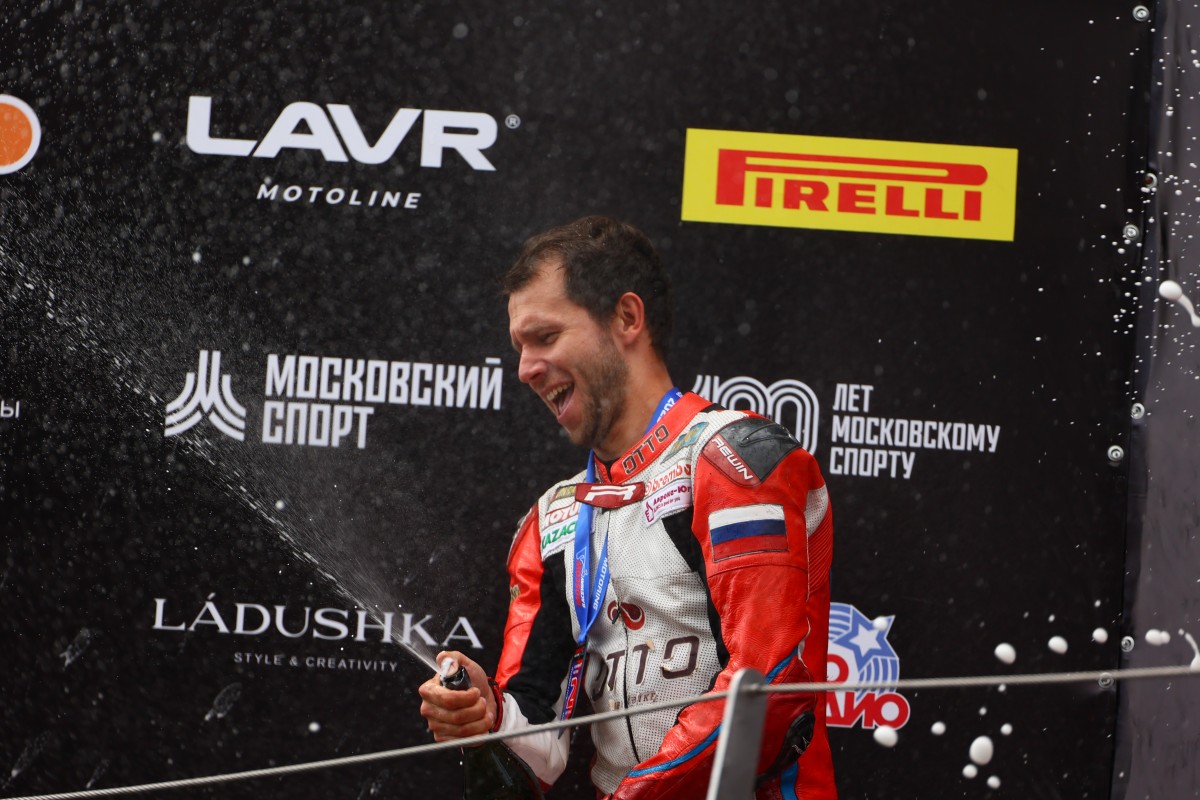 Иван Рылов, OTTO Superbike на подиуме в дебютном зачете