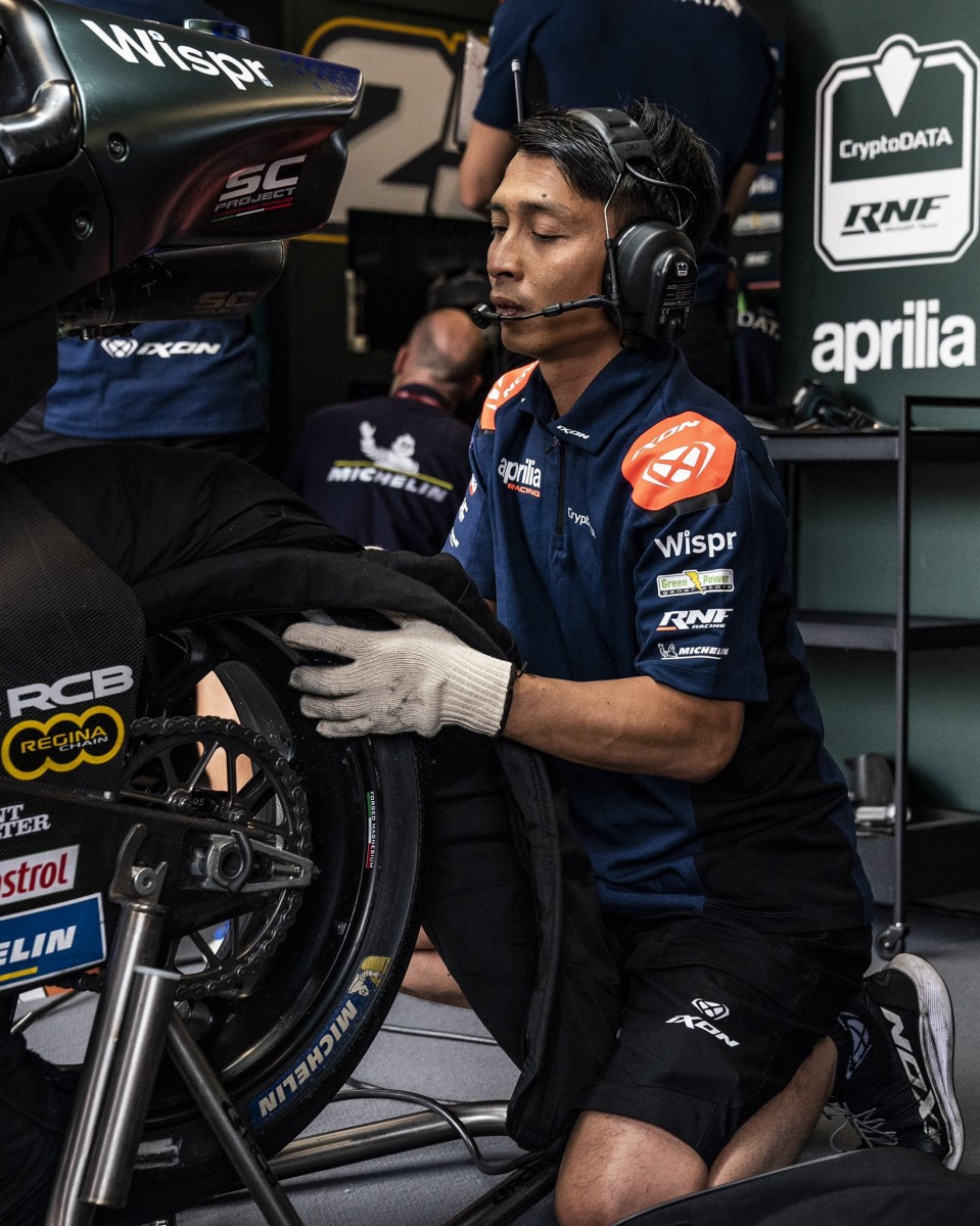 Механики RNF Team MotoGP