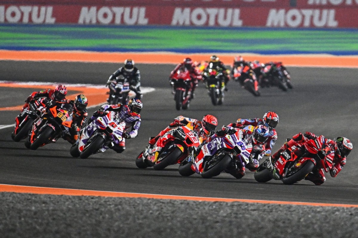 Старт MotoGP Sprint Race в Катаре