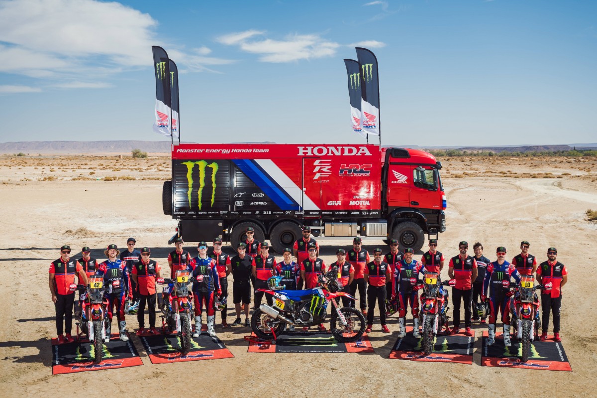 Monster Energy Honda Rally Team на Дакаре 2024