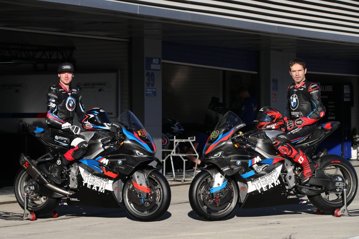 BMW Motorrad Test Team 2024: Брадли Смит и Сильвейн Гуинтоли