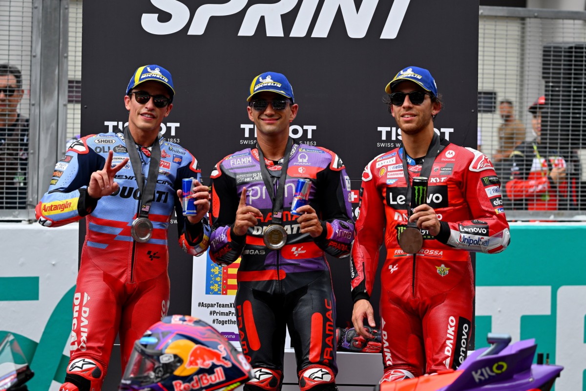 Подиум Tissot Sprint Race в Малайзии Подиум Tissot Sprint Race в Малайзии