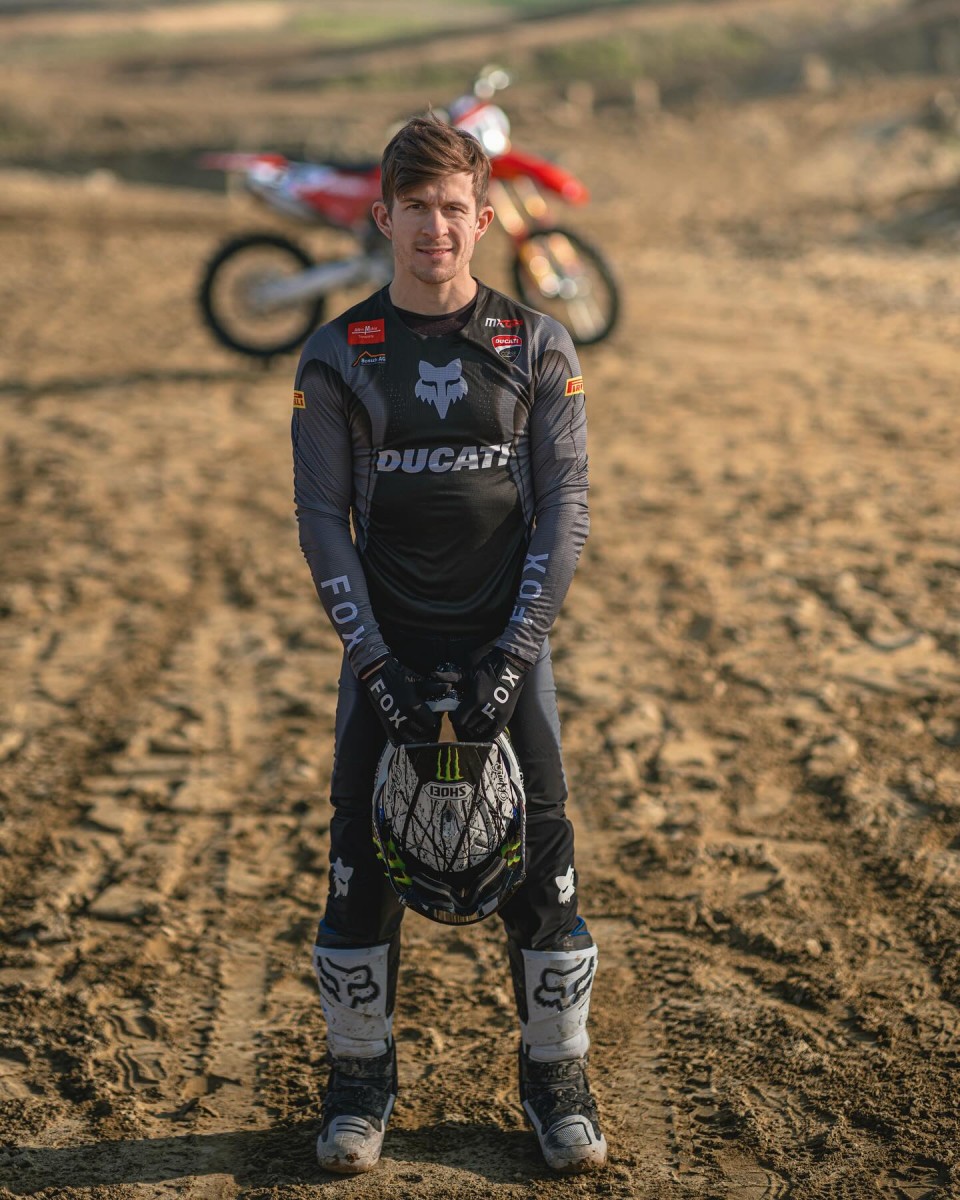 Джереми Сивер, пилот заводской команды Ducati Factory MX в MXGP 2025 Джереми Сивер, пилот заводской команды Ducati Factory MX в MXGP 2025