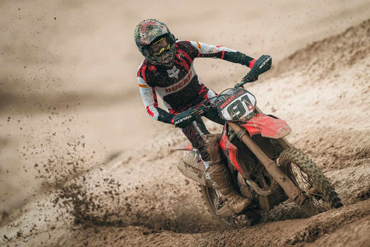 Джереми Сивер, пилот заводской команды Ducati Factory MX в MXGP 2025 Джереми Сивер, пилот заводской команды Ducati Factory MX в MXGP 2025