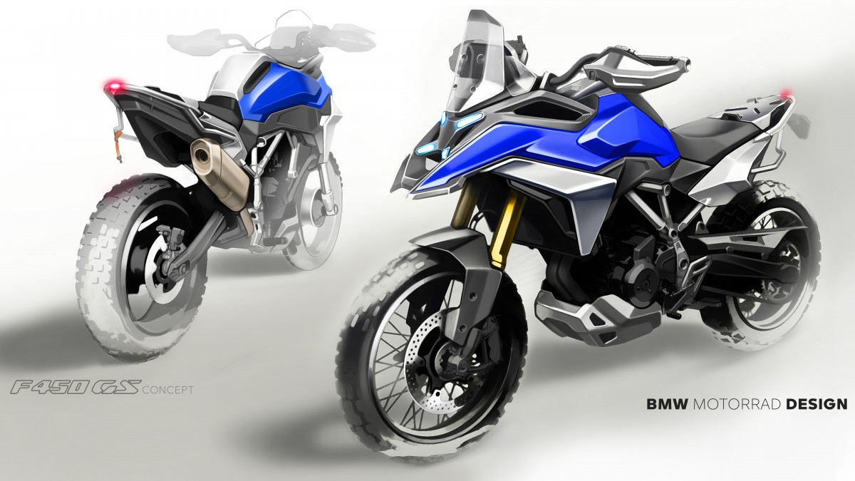 BMW Concept F 450 GS (скетч) BMW Concept F 450 GS (скетч)