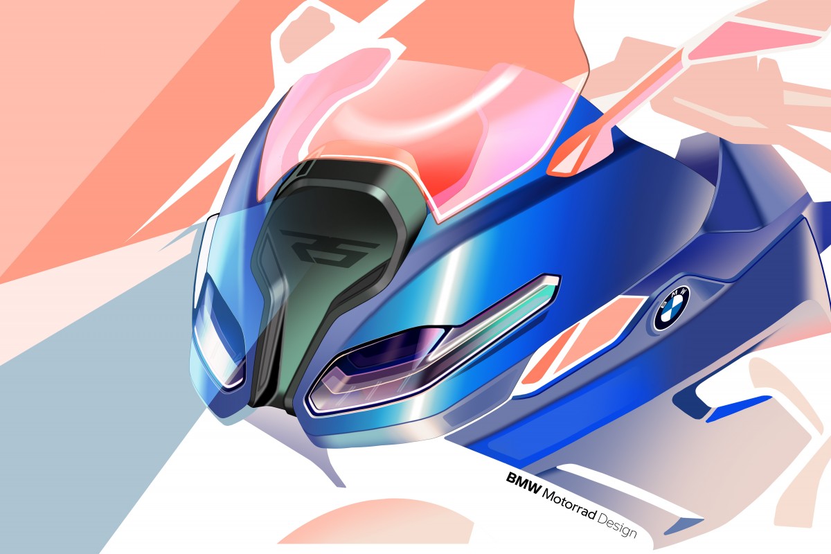 Концепт BMW R 1300 RS (2025) с радарами динамической системы ADAS Концепт BMW R 1300 RS (2025) с радарами динамической системы ADAS