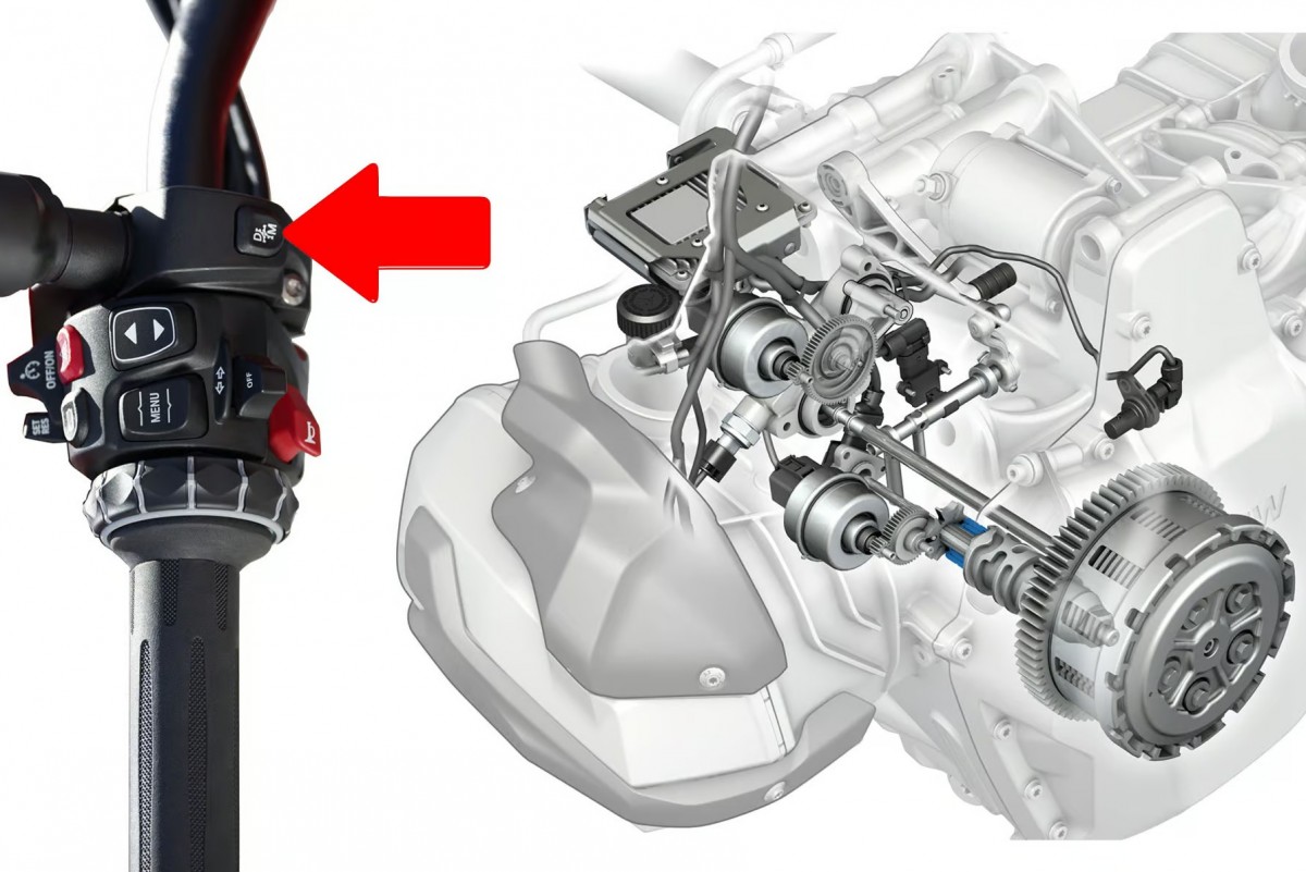 BMW R 1300 RS (2025) с функцией ASA - роботизированной КПП BMW R 1300 RS (2025) с функцией ASA - роботизированной КПП