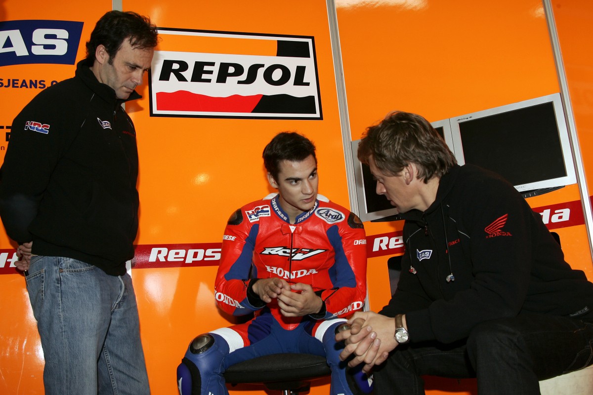 Альберто Пуч, менеджер Дани Педросы в Repsol Honda Альберто Пуч, менеджер Дани Педросы в Repsol Honda