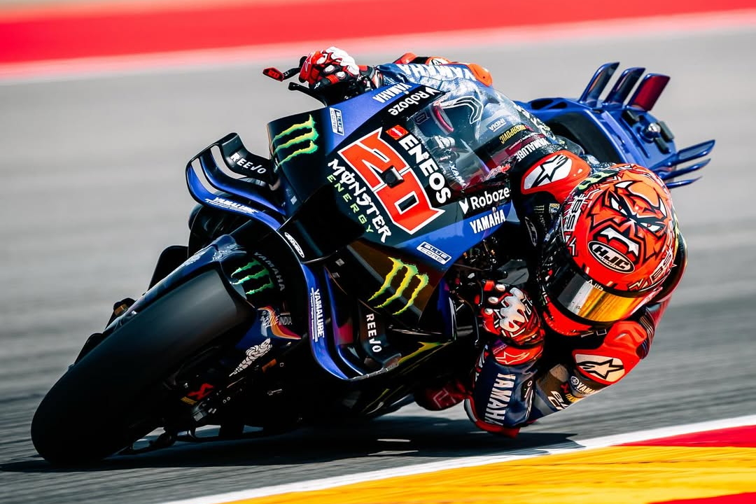Фабио Куартараро на Motorland Aragon Фабио Куартараро на Motorland Aragon