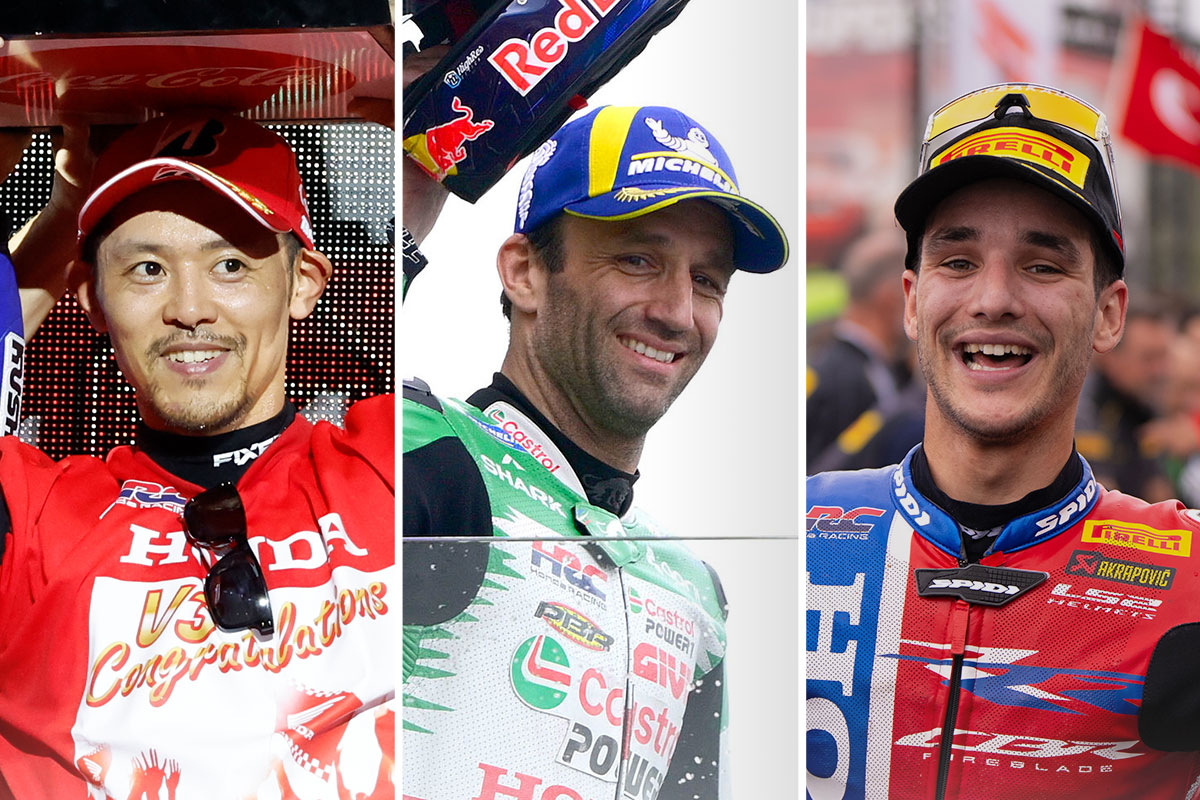 Состав заводской команды Honda на Suzuka 8 Hours Состав заводской команды Honda на Suzuka 8 Hours