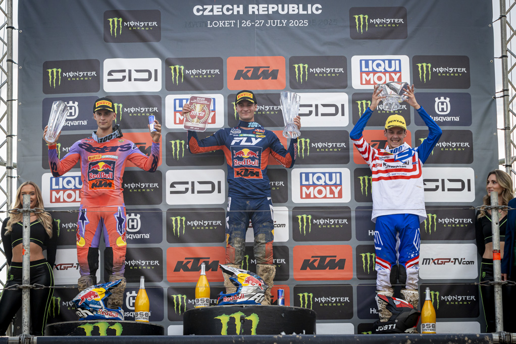 Подиум Гран-При Чехии MX2 Подиум Гран-При Чехии MX2