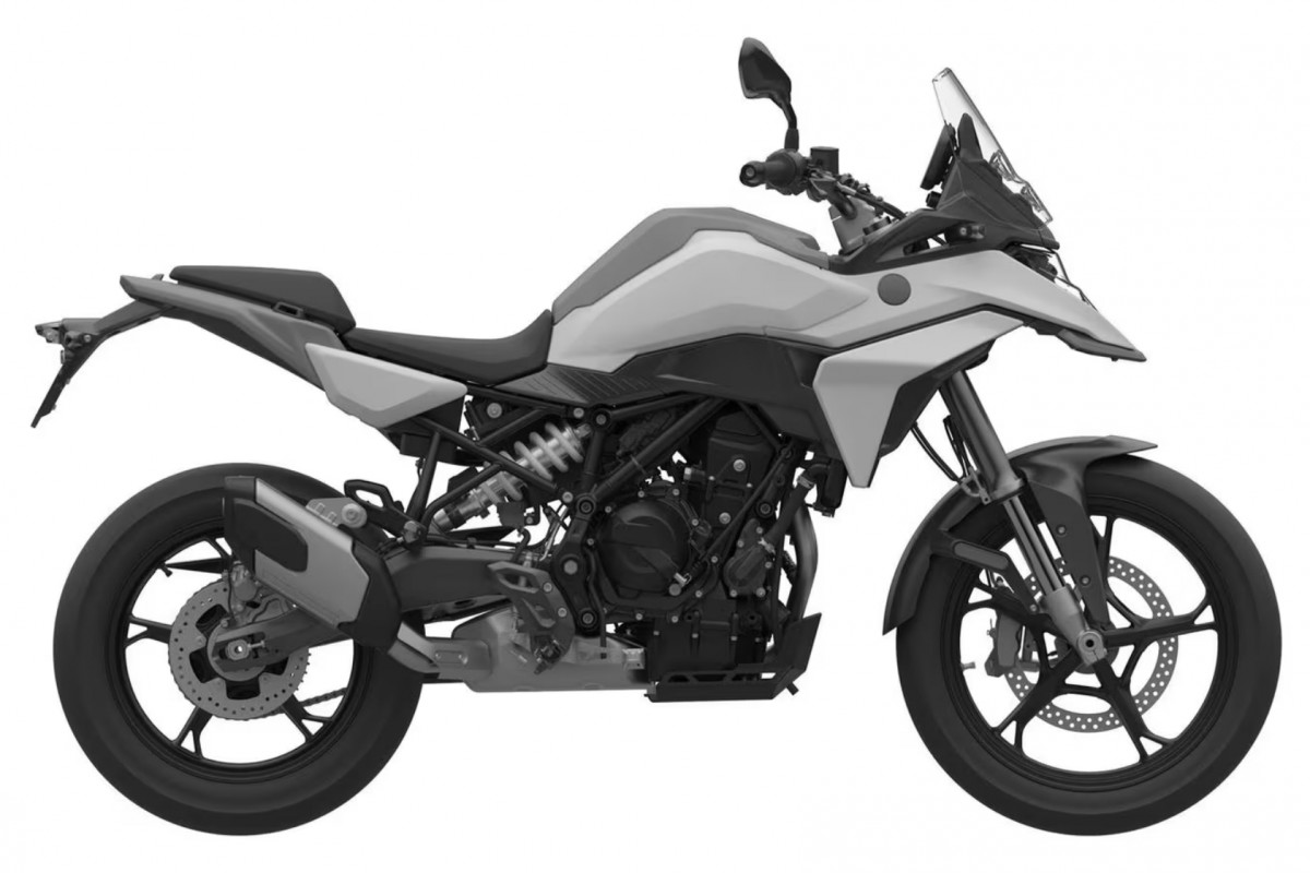 Рендер финальной серийной версии BMW F 450 GS (2025) Рендер финальной серийной версии BMW F 450 GS (2025)