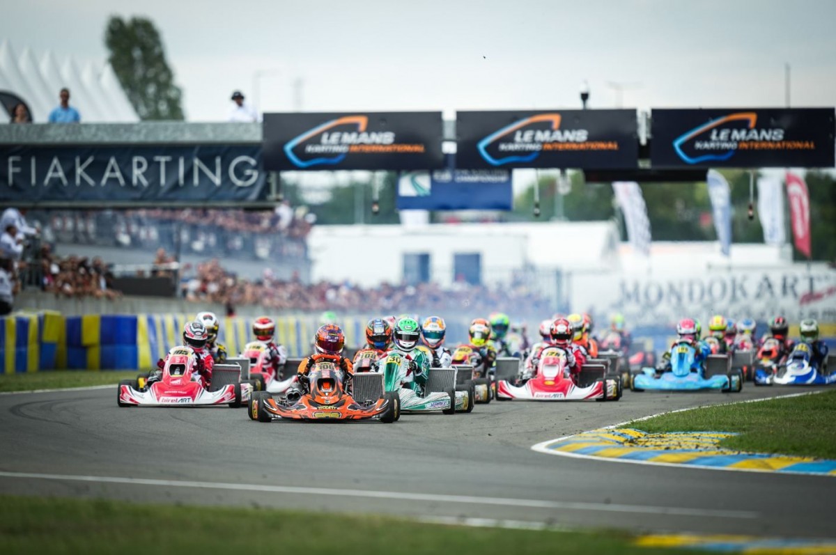 Финал чемпионата мира по картингу в Ле-Мане Финал чемпионата мира по картингу в Ле-Мане