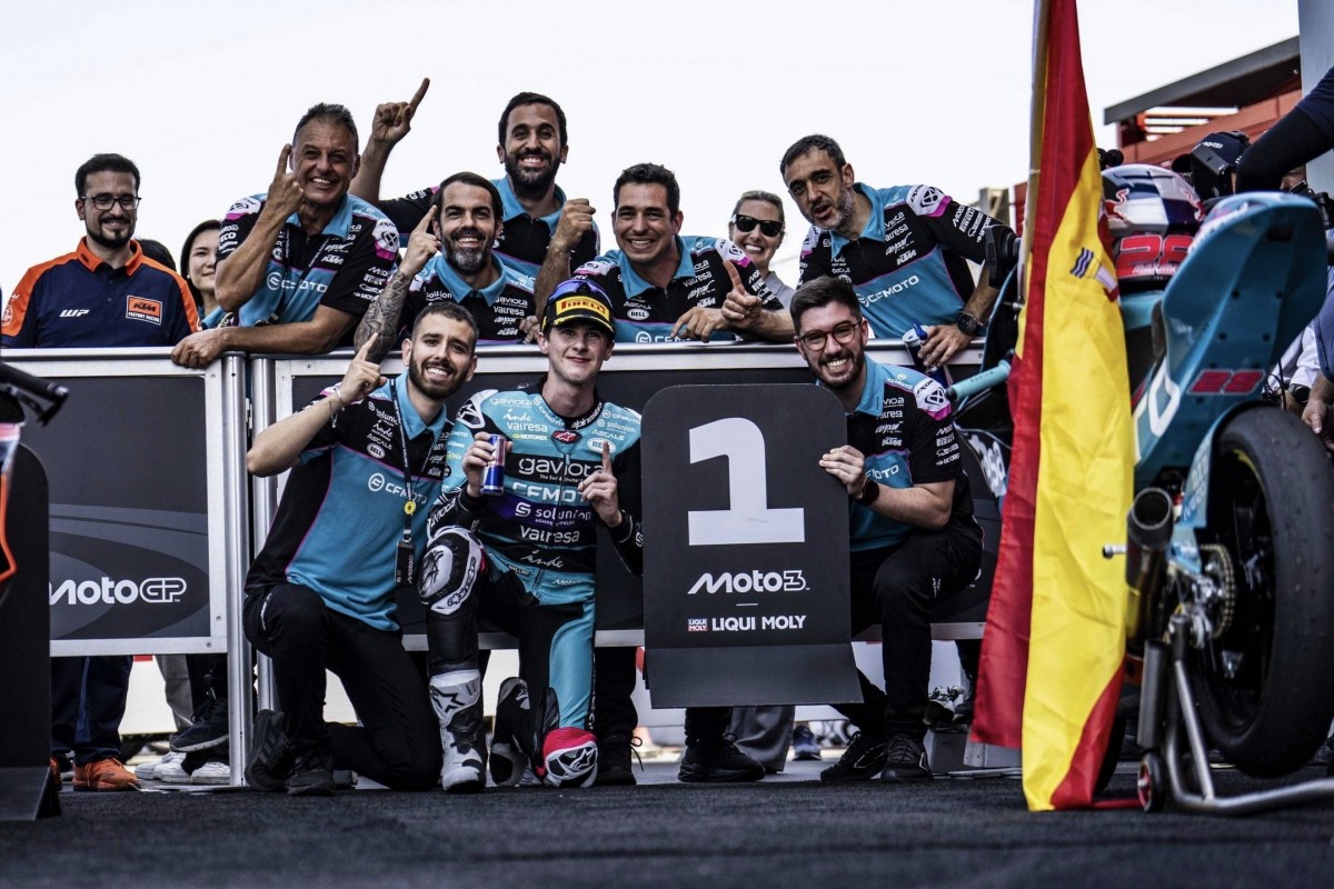 Макс Килес уже взял две победы в Гран-При Moto3 Макс Килес уже взял две победы в Гран-При Moto3