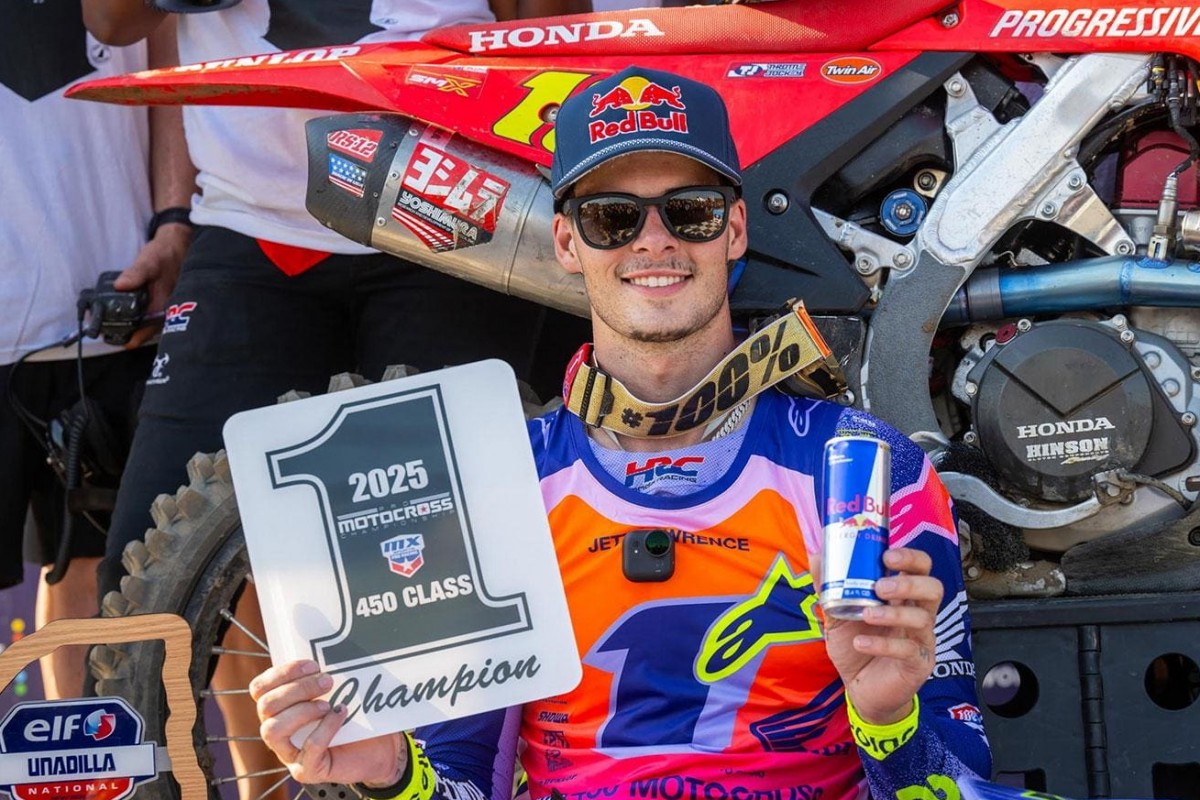 Джетт Лоуренс выйдет на старт Pro Motocross и SMX под номером 1, но в AMA Supercross - под 18 Джетт Лоуренс выйдет на старт Pro Motocross и SMX под номером 1, но в AMA Supercross - под 18