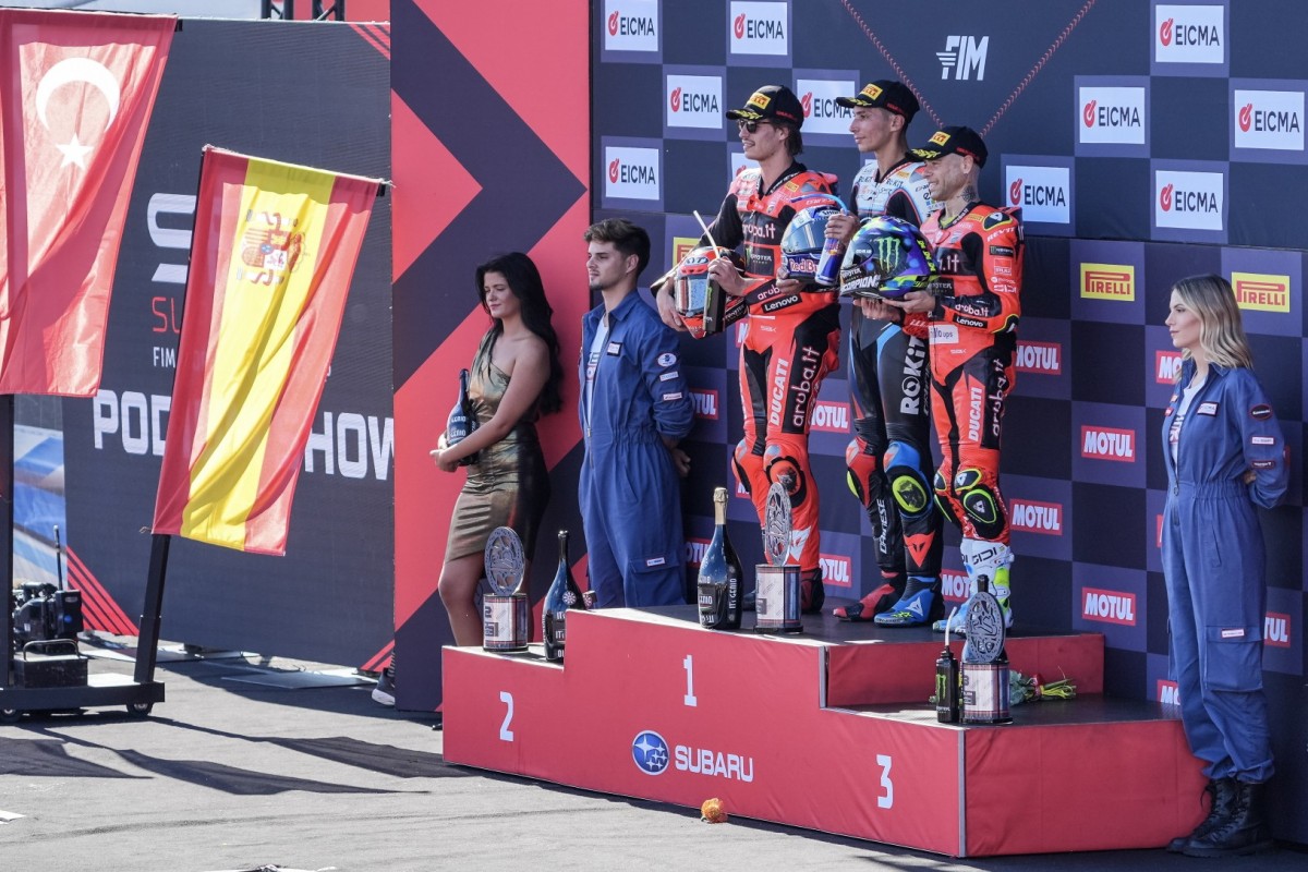 Турок вновь был недосягаем для напарников по Ducati Турок вновь был недосягаем для напарников по Ducati