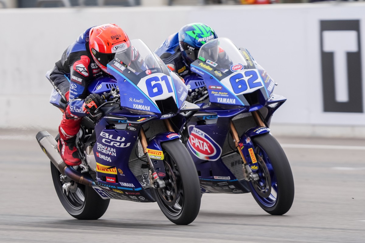 Пилоты Yamaha R9: дуэль Стефано Манци за титул с Чаном Онжу Пилоты Yamaha R9: дуэль Стефано Манци за титул с Чаном Онжу